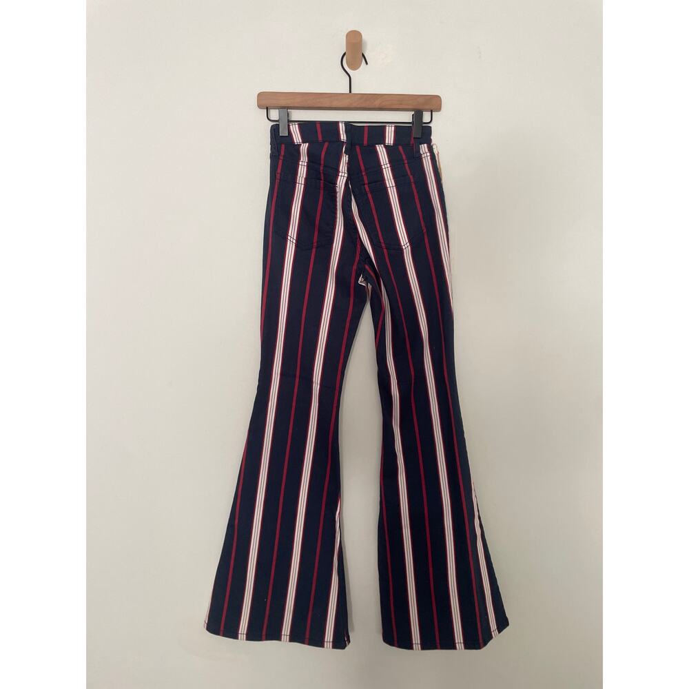 NWT Shyanne Stripe High Rise Flare Jeans Size 25 Western Rodeo - Picture 10 of 11